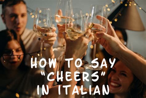 What is cheers in Italy?